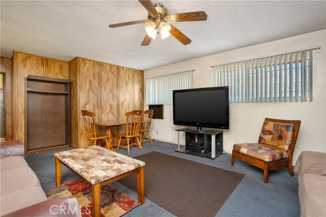 bedroom converted to living room