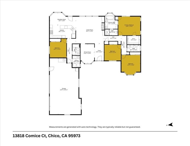 Detail Gallery Image 51 of 51 For 13818 Comice Ct, Chico,  CA 95973 - 4 Beds | 3 Baths