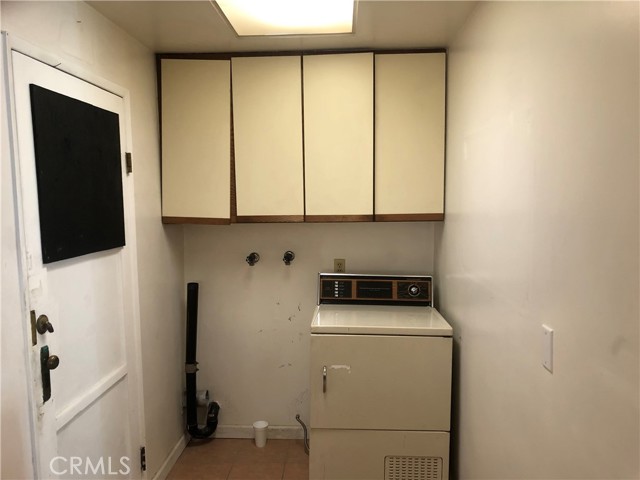 Laundry area