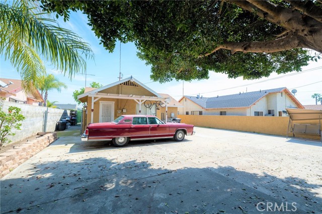 View of home from garage area