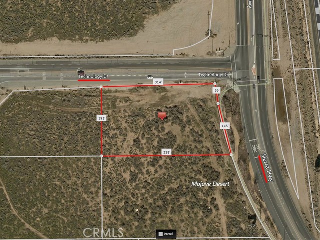 0 SW Corner of Sierra Hwy / P8 (Technology Dr.) Av, Palmdale, California 93550, ,Land,For Sale,0 SW Corner of Sierra Hwy / P8 (Technology Dr.) Av,CRSR23158098