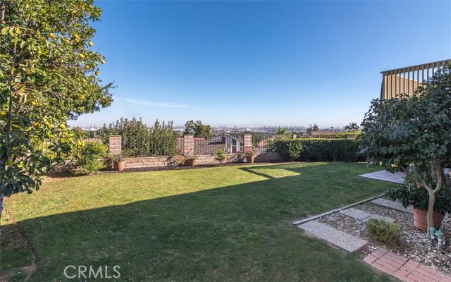 Cul-de-sac home enjoys a large rear yard. Room for a pool and still plenty of space for the pets or kids to run around.