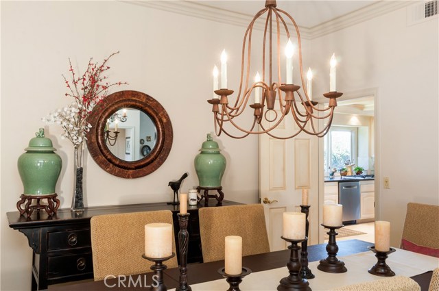 Large formal dining room!