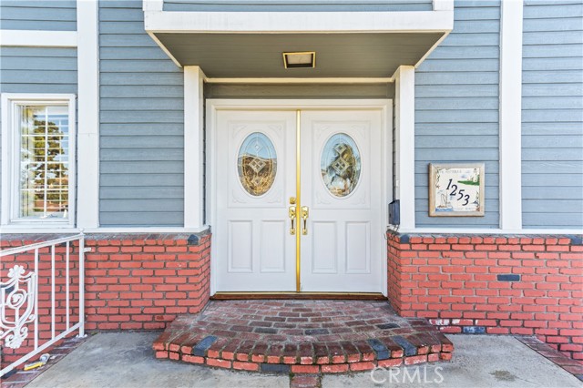 Double Door Entry and Front Porch