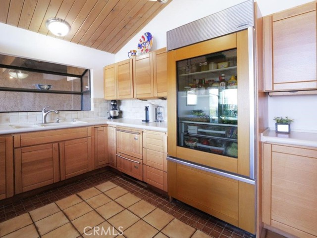 Kitchen with Built-in Appliances