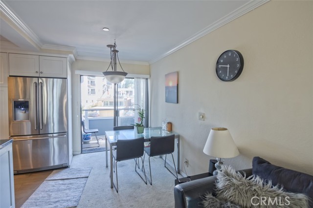 Dining Area with Private Balcony