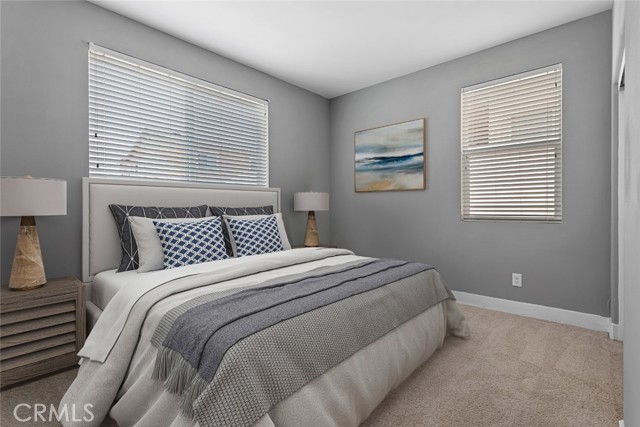 Bedroom with Virtual Staging