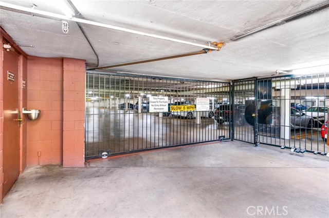 Secure underground parking with 2 spots assigned for owner.