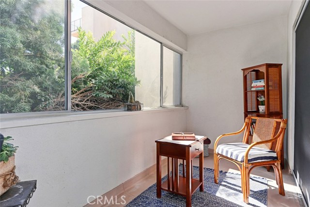 Enclosed bonus sun room off of master bedroom