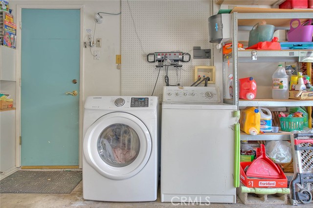 Second Location Added For Washer & Dryer In Garage.  Can Move Washer & Dryer To Second Floor Utility Room If Desired