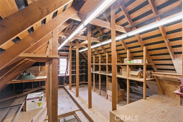 Attic over garage!