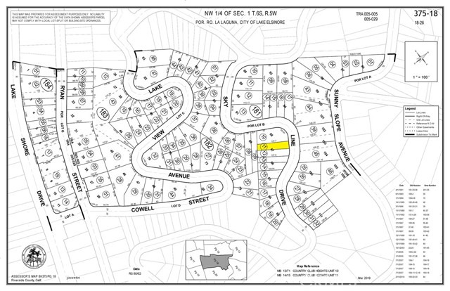 Detail Gallery Image 1 of 1 For 0 Skyline Dr, Lake Elsinore,  CA 92530 - – Beds | – Baths