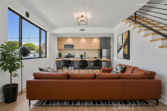 ADU Living Room and Dining Room Virtually Staged ADU Living Room and Dining Room Virtually Staged