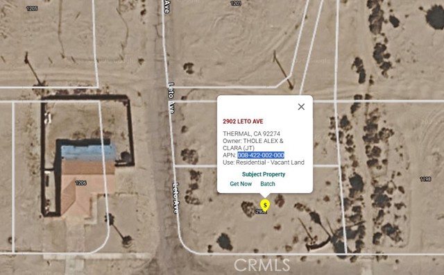 Detail Gallery Image 3 of 3 For 2902 Leto, Thermal,  CA 92274 - – Beds | – Baths