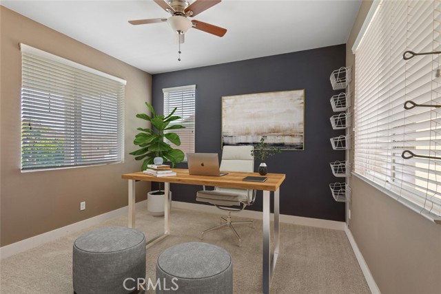 Office with Virtual Staging