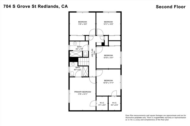 704 Grove Street, Redlands, California 92374, 5 Bedrooms Bedrooms, ,2 BathroomsBathrooms,Single Family Residence,For Sale,Grove,IG25023629