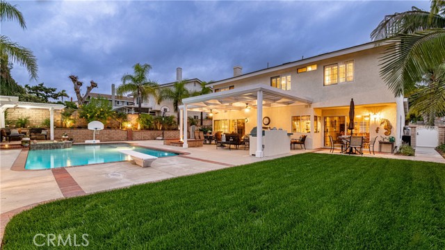 Sprawling backyard with new Marathon II sod