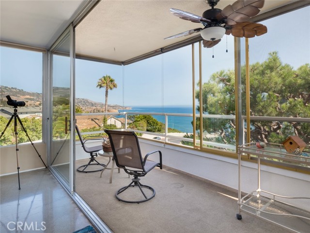 Balcony off living room for beautiful sunrise and sunset views!