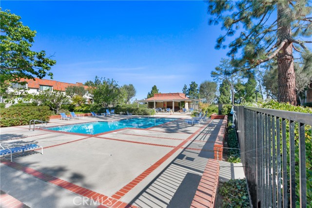 community pool and tennis courts