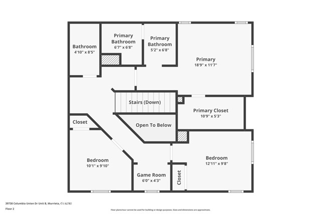 Detail Gallery Image 56 of 56 For 39738 Columbia Union #B,  Murrieta,  CA 92563 - 4 Beds | 2/1 Baths