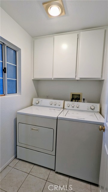 In-unit laundry room (washer and dryer included)