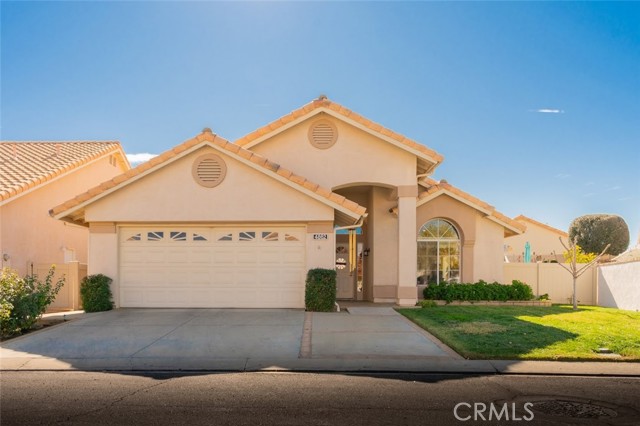 REITRE IN STYLE!!! This beautiful Rivera model is a rare find in the 55+ community of SUN LAKES with its own exercise pool and spa.  This lovely home has 3 bedrooms and 2 bathrooms. The dining area has been opened up and extended out to have a free flow from the living room. The kitchen has been updated. All cabinets have been refaced with a white shaker style and new hardware along with a cute breakfast bar. Both bathrooms have updated countertops, mirrors and the primary bathroom has a beautifully tiled walk-in shower. You will find custom paint as well as a combination of laminate and vinyl wood-look flooring throughout the home. The exterior has been freshly painted, also a newer vinyl fence, gazebo, and a firepit table to enjoy on those chilly nights. To save on those monthly utility bills you will be happy to know there are SOLAR PANELS for the home and a separate system for the pool, which are paid off. This home has so much to offer, it's an opportunity you do not want to miss.