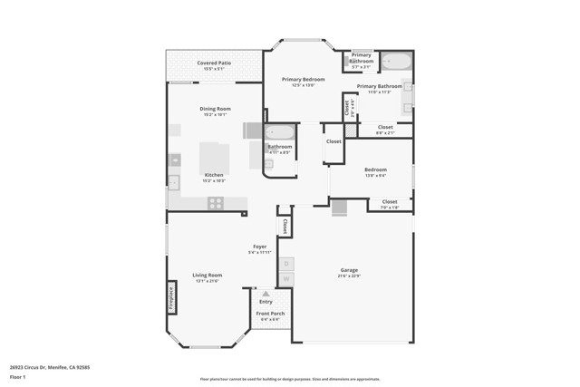 Detail Gallery Image 44 of 44 For 26923 Circus, Menifee,  CA 92585 - 2 Beds | 2 Baths