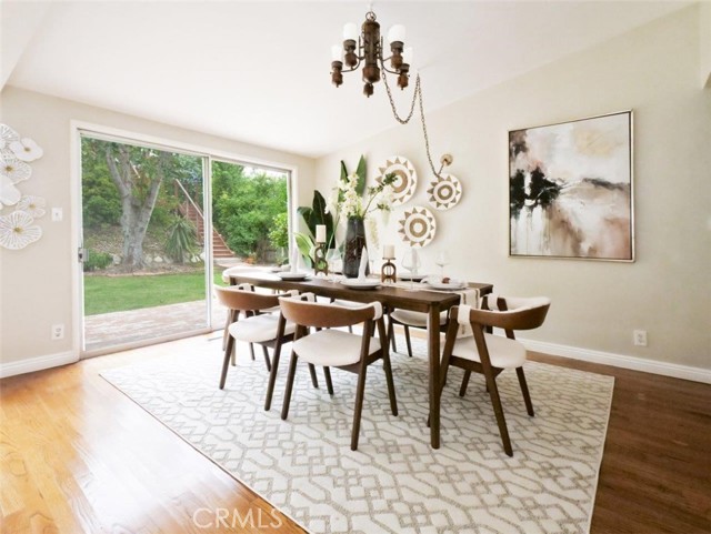 Dining area