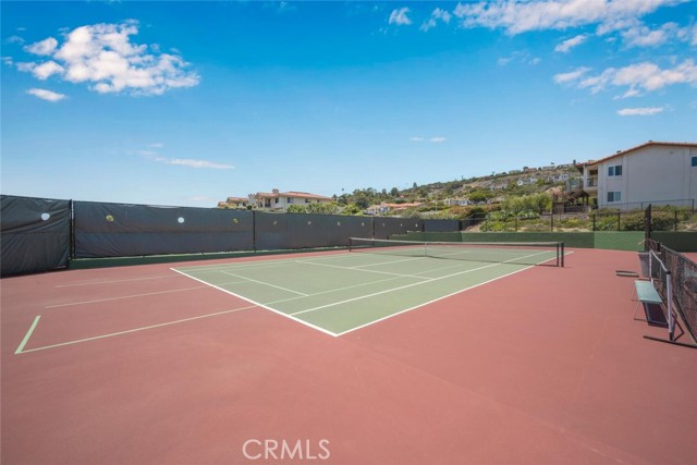 Community tennis court