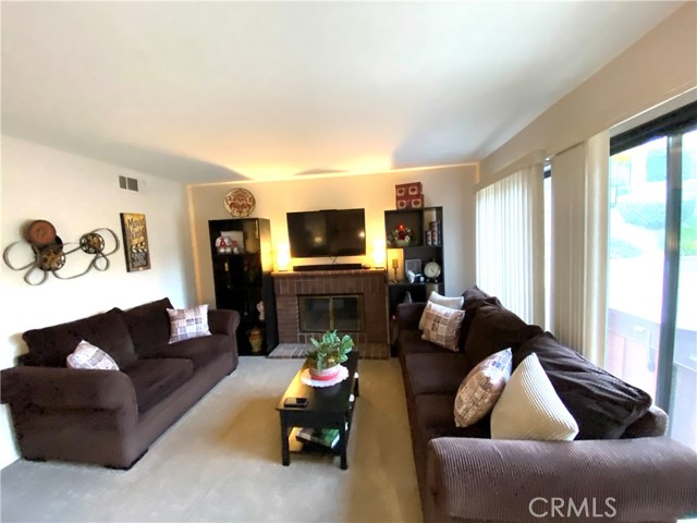 Family Room with fireplace