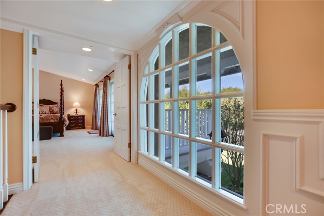 Master bedroom entry