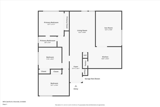 Detail Gallery Image 22 of 22 For 9075 Cabrillo, Riverside,  CA 92503 - 3 Beds | 1 Baths