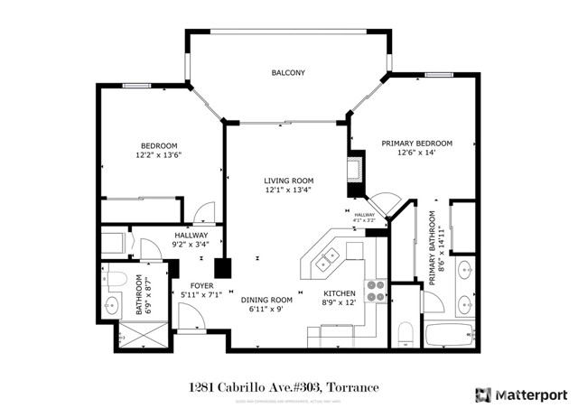 Detail Gallery Image 2 of 26 For 1281 Cabrillo Ave #303,  Torrance,  CA 90501 - 2 Beds | 2 Baths
