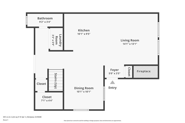 Detail Gallery Image 44 of 45 For 5303 State Highway 49 #14,  Mariposa,  CA 95338 - 1 Beds | 1/1 Baths