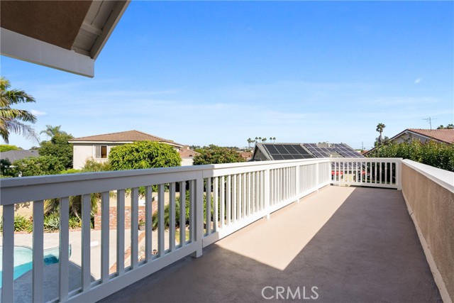Recently rebuilt and resurfaced balcony deck!