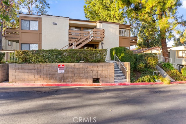 Walk up these steps to your end unit single level condo.