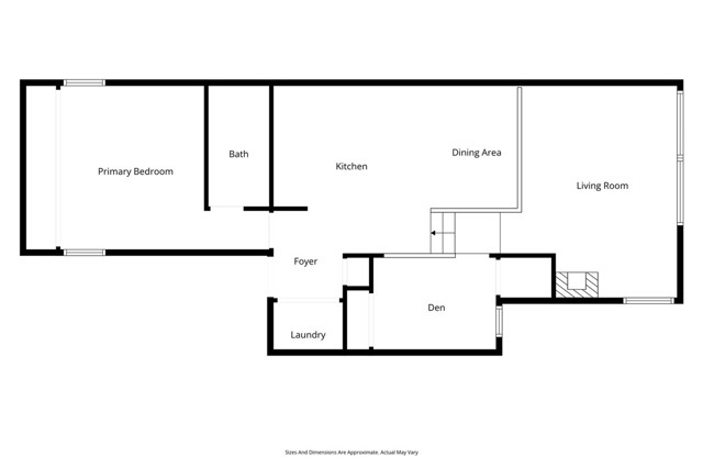 Rare Ground Floor BE Open Floorplan with Bedroom and Den