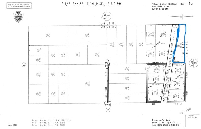 Detail Gallery Image 1 of 1 For 31312 Fort Cady Rd, Newberry Springs,  CA 92365 - – Beds | – Baths