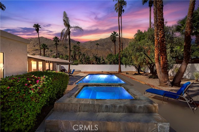 Spa & Pool at Twilight