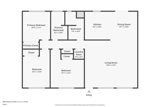 Detail Gallery Image 3 of 39 For 8836 Holly Ave, California City,  CA 93505 - 3 Beds | 2 Baths