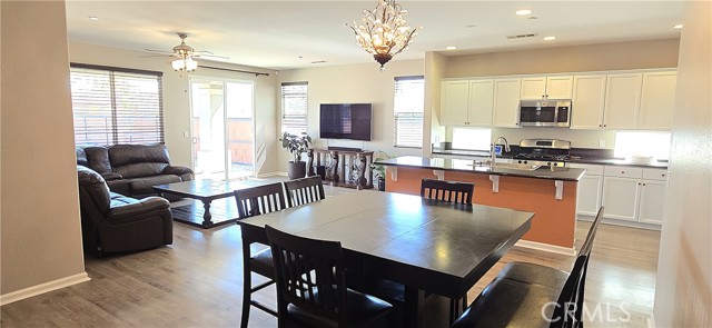 Spacious living area
