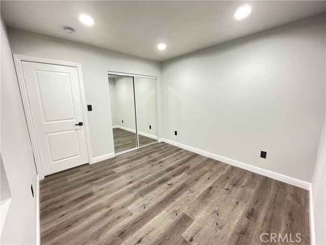 Bedroom 1 with Closet.