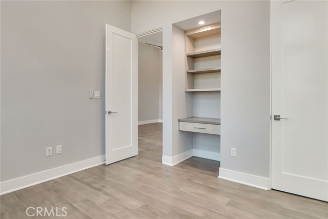 BEDROOM 1 BUILT IN DESK