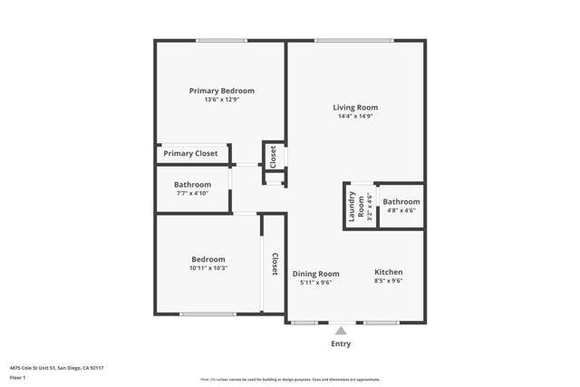 Detail Gallery Image 15 of 20 For 4875 Cole St #51,  San Diego,  CA 92117 - 2 Beds | 1/1 Baths