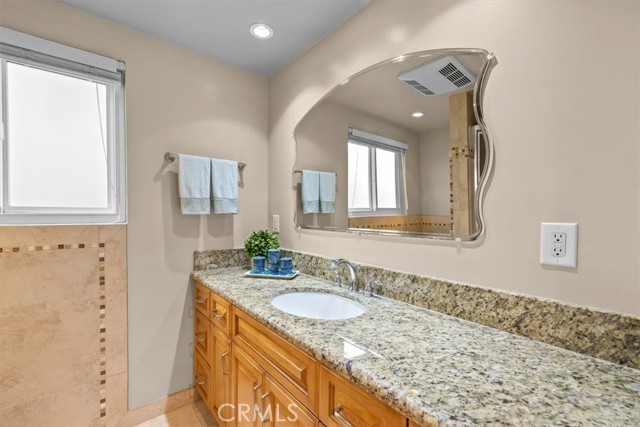 Both bathrooms have been upgraded.