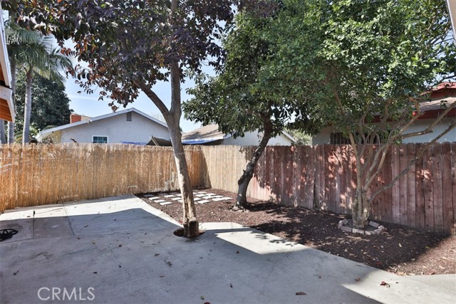 converted garage dedicated backyard space