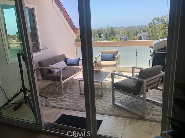 Patio off of living room