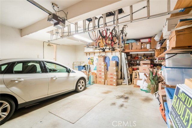 Two car attached garage