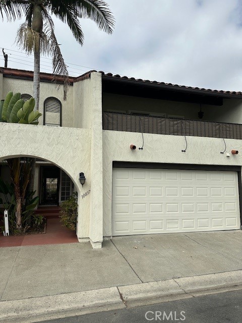 2 car attached garage