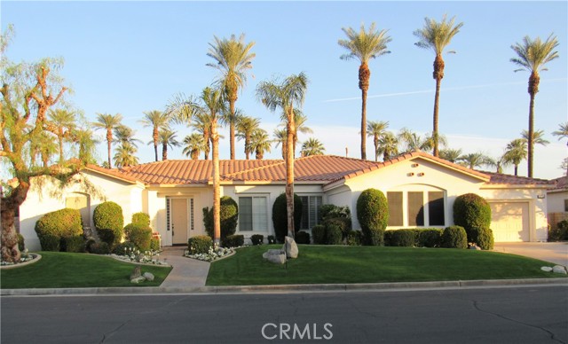75784 Via Allegre Indian Wells, California Beautiful 4 bedroom, 2.5 bath, 2,356 square foot home in the gated Sundance Community in Indian Wells. The home features an open kitchen, living room with fireplace, family room with windows opening to the back yard. The back yard has patio, private in-ground pool, and Jacuzzi. Wonderful well thought out floor plan and good appeal.